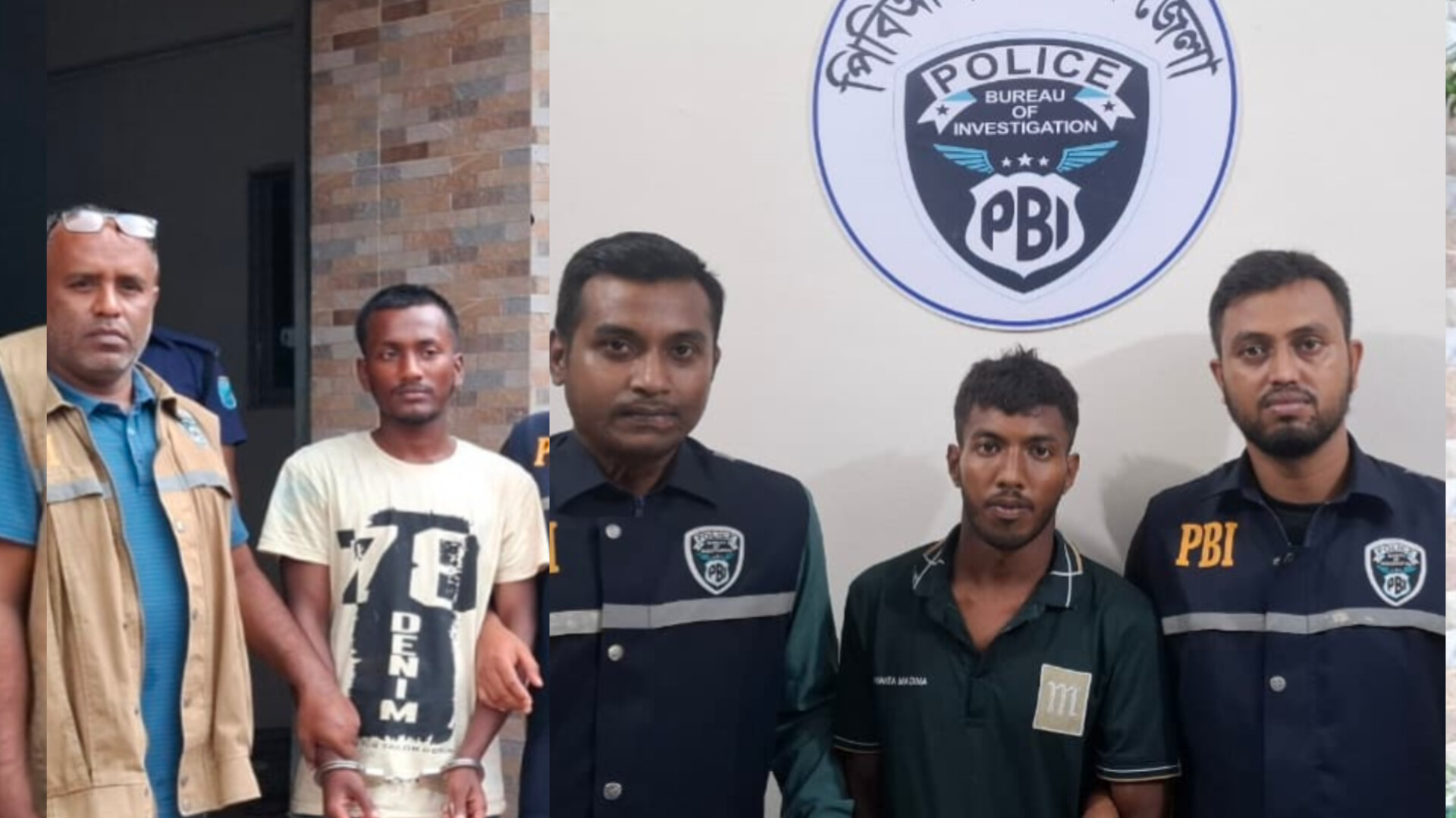 নরসিংদীতে কাপড়ের দোকানের কর্মচারী মোজাম্মেল হত্যা মামলার দুই আসামি গ্রেফতার।