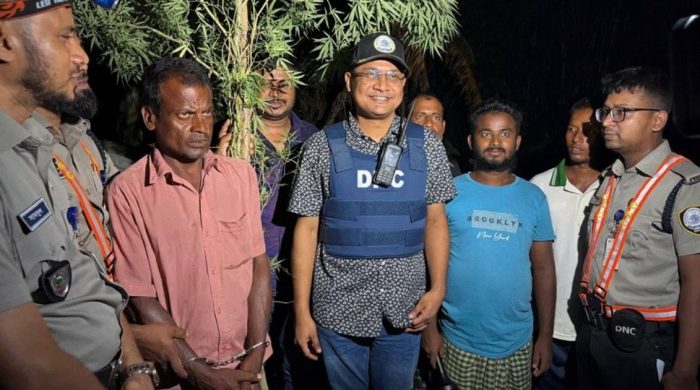 পারিবারিক কবরস্থানে গাঁজা চাষ, দিনমজুর গ্রেপ্তার