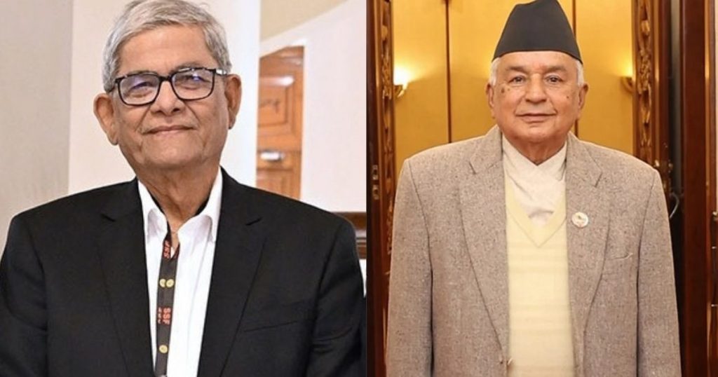 নেপালের রাষ্ট্রপতির অভিনন্দন বাংলাদেশের নতুন রাষ্ট্রপতি মির্জা ফখরুলকে