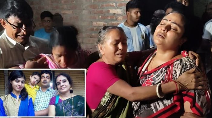 গণপতি চক্রবর্তীর হত্যাকাণ্ডে পুলিশের দাবি নিয়ে সন্দেহ পরিবারের