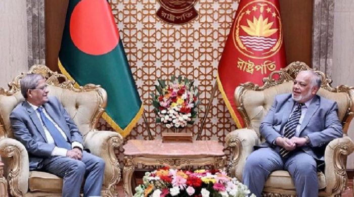 রাষ্ট্রপতির সঙ্গে প্রধান বিচারপতির সৌজন্য সাক্ষাৎ