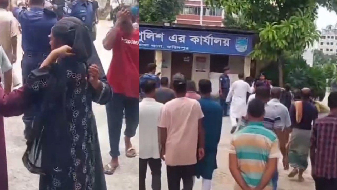 ফরিদপুরে বড় ভাইয়ের স্ত্রীকে নিয়ে ছোট ভাইয়ের পালানোর ঘটনায় মারামারি