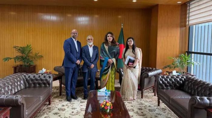 পররাষ্ট্র প্রতিমন্ত্রীর সঙ্গে বোয়েসেলের ব্যবস্থাপনা পরিচালকের সাক্ষাৎ