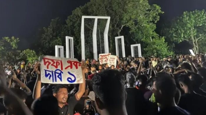 এক দফা আন্দোলনের নেপথ্যের ইতিহাস তুলে ধরলেন আবদুল কাদের
