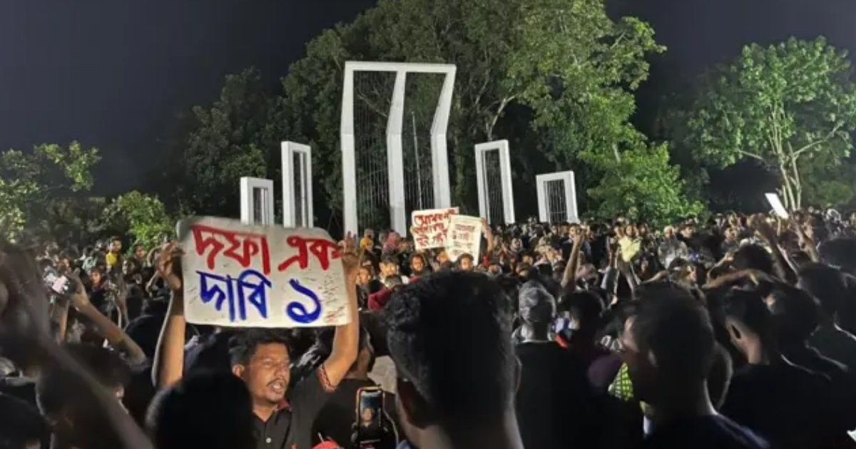 এক দফা আন্দোলনের নেপথ্যের ইতিহাস তুলে ধরলেন আবদুল কাদের
