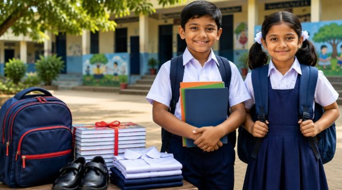 প্রাথমিকের কোটি শিক্ষার্থী বিনা মূল্যে স্কুল ড্রেস, জুতা ও ব্যাগ পাবে