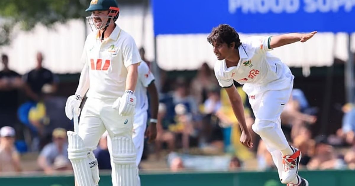 হাসান মাহমুদের দুর্দান্ত বোলিংয়ে অস্ট্রেলিয়ার চাপ