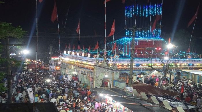 লাখো ভক্তের মিলনমেলায় শেষ হলো খরমপুর কেল্লা শহীদ গেছুদারাস (রহ.)-এর ওরশ মোবারক