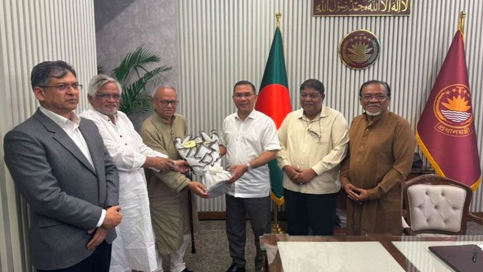 প্রধানমন্ত্রী সঙ্গে বিএনপির নতুন চার সদস্যের সাক্ষাৎ
