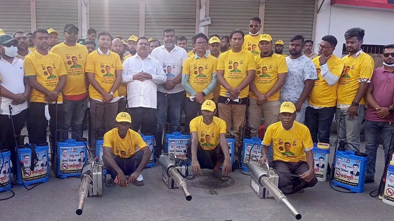 খুলনায় ডেঙ্গু প্রতিরোধে মশক নিধন কার্যক্রম শুরু