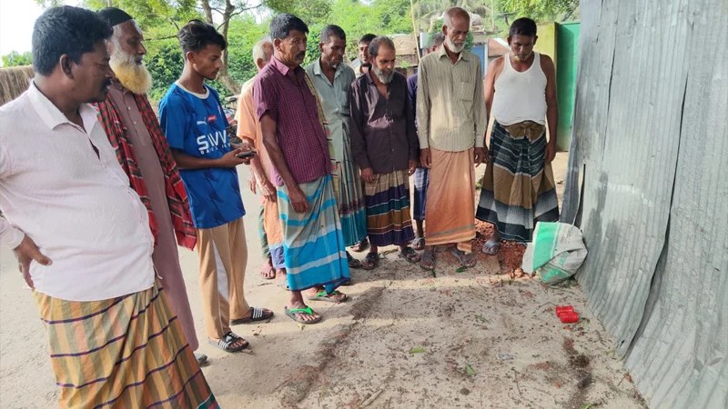 মেহেরপুরে বিএনপি নেতার বাড়ির পাশে উদ্ধার হলো বোমা সদৃশ দুটি বস্তু