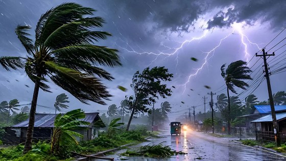 ১০ জেলায় ঝড় ও বজ্রবৃষ্টির সতর্কতা, নদীবন্দরগুলোতে ১ নম্বর সংকেত