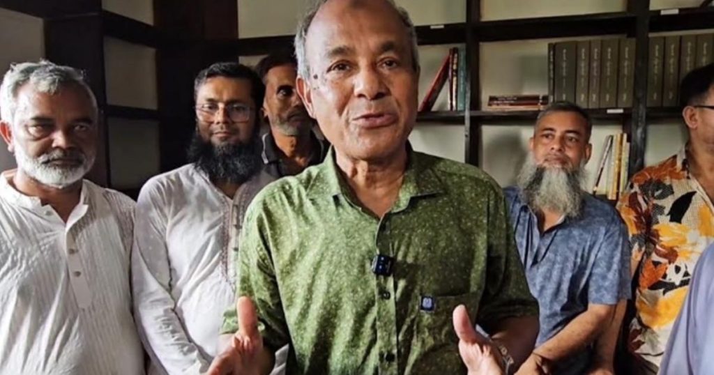 অন্তর্বর্তী সরকারের ভূমিকার প্রশংসা সাবেক স্বরাষ্ট্র উপদেষ্টার