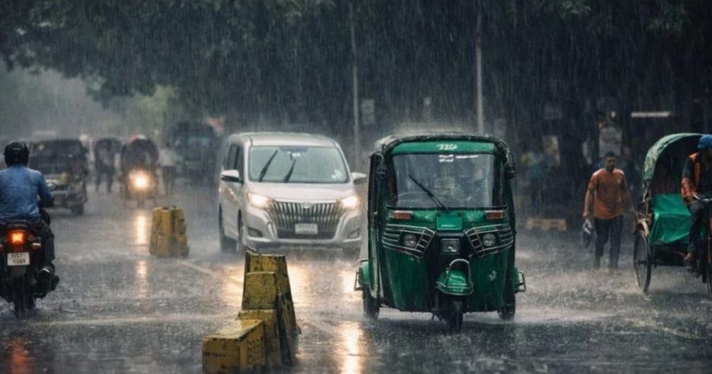 ঢাকাসহ দেশের বিভিন্ন অঞ্চলে বৃষ্টি ও বজ্রবৃষ্টির পূর্বাভাস