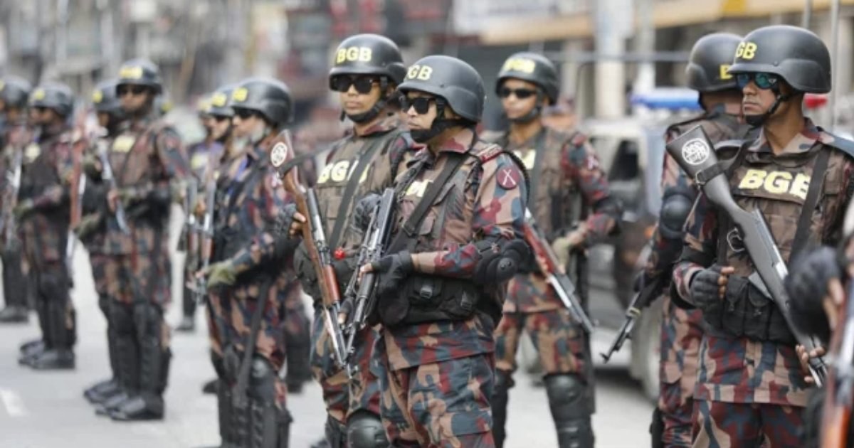 গোপালগঞ্জে ১৫ আগস্ট পর্যন্ত নিরাপত্তা জোরদার, মোতায়েন ৫ প্লাটুন বিজিবি