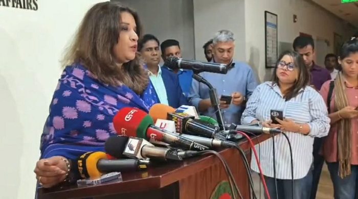 আওয়ামী লীগের ‘জঙ্গিবাদের ন্যারেটিভ’ পুরনো রাজনীতি: পররাষ্ট্র প্রতিমন্ত্রী শামা ওবায়েদ