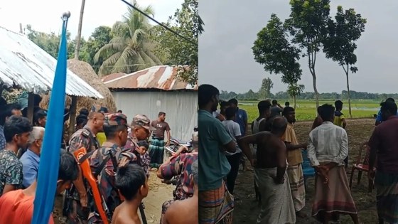 বিএসএফের বিরুদ্ধে কৃষককে মারধরের অভিযোগ, পালাতে বাধ্য হয় বিএসএফ