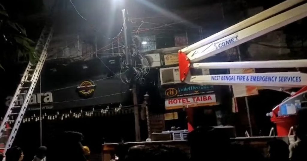 কলকাতার হোটেলে অগ্নিকাণ্ডে ৯ বাংলাদেশির মৃত্যু
