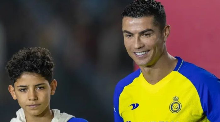 রোনালদোর ছেলে জুনিয়রকে নিয়ে বাবার উচ্চাশা
