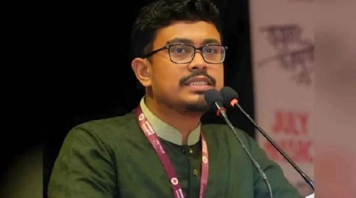 বিএনপির বিরুদ্ধে চাকরিতে দলীয়করণের অভিযোগ তুললেন ডাকসু ভিপি সাদিক কায়েম