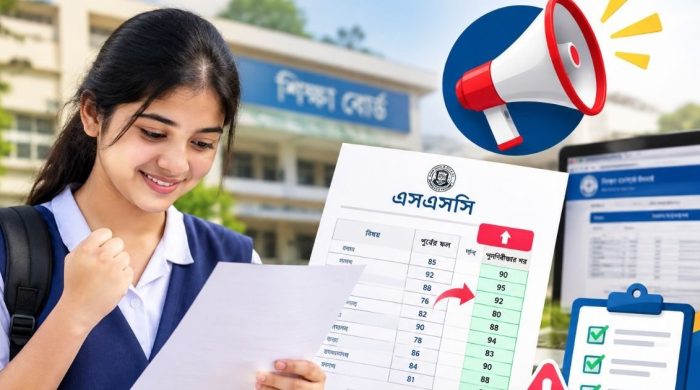 এসএসসি পুনর্নিরীক্ষায় ফল পরিবর্তন হওয়া শিক্ষার্থীদের জন্য নতুন নির্দেশনা